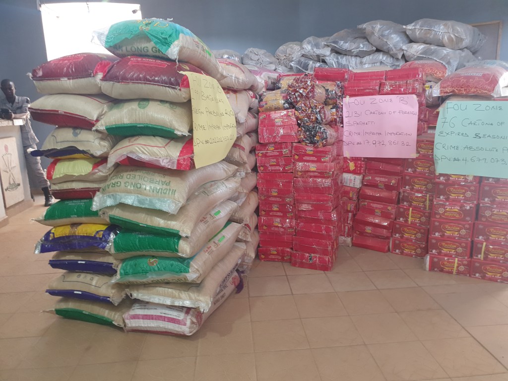 Customs FOU Zone ” B” Seizes Prohibited Items Worth Over&nbsp;N2.8bn