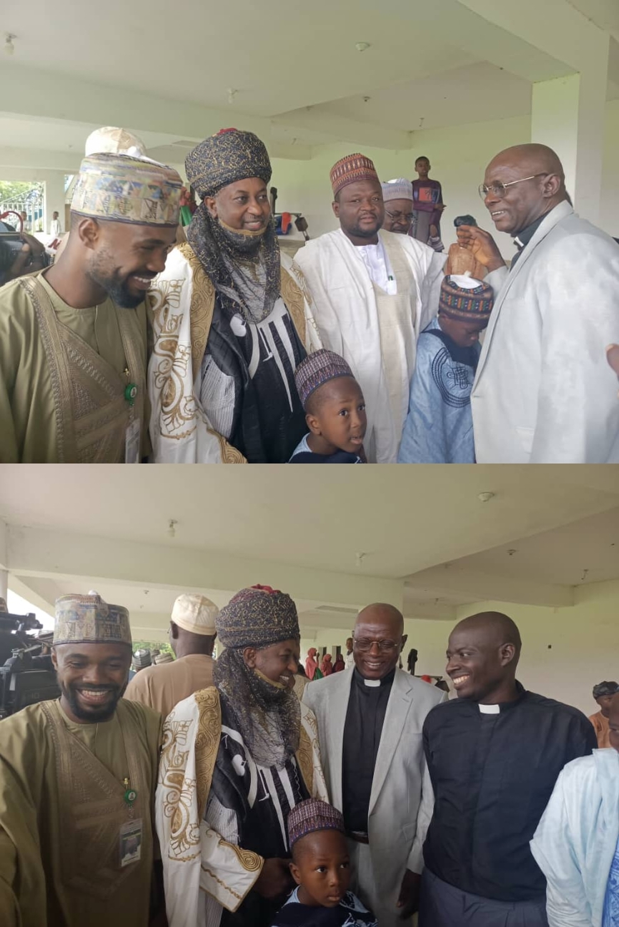 Sallah: Kaduna Church Leaders Visit Imams at Eid Praying Ground to Promote Peace, Love, and Religious Tolerance
