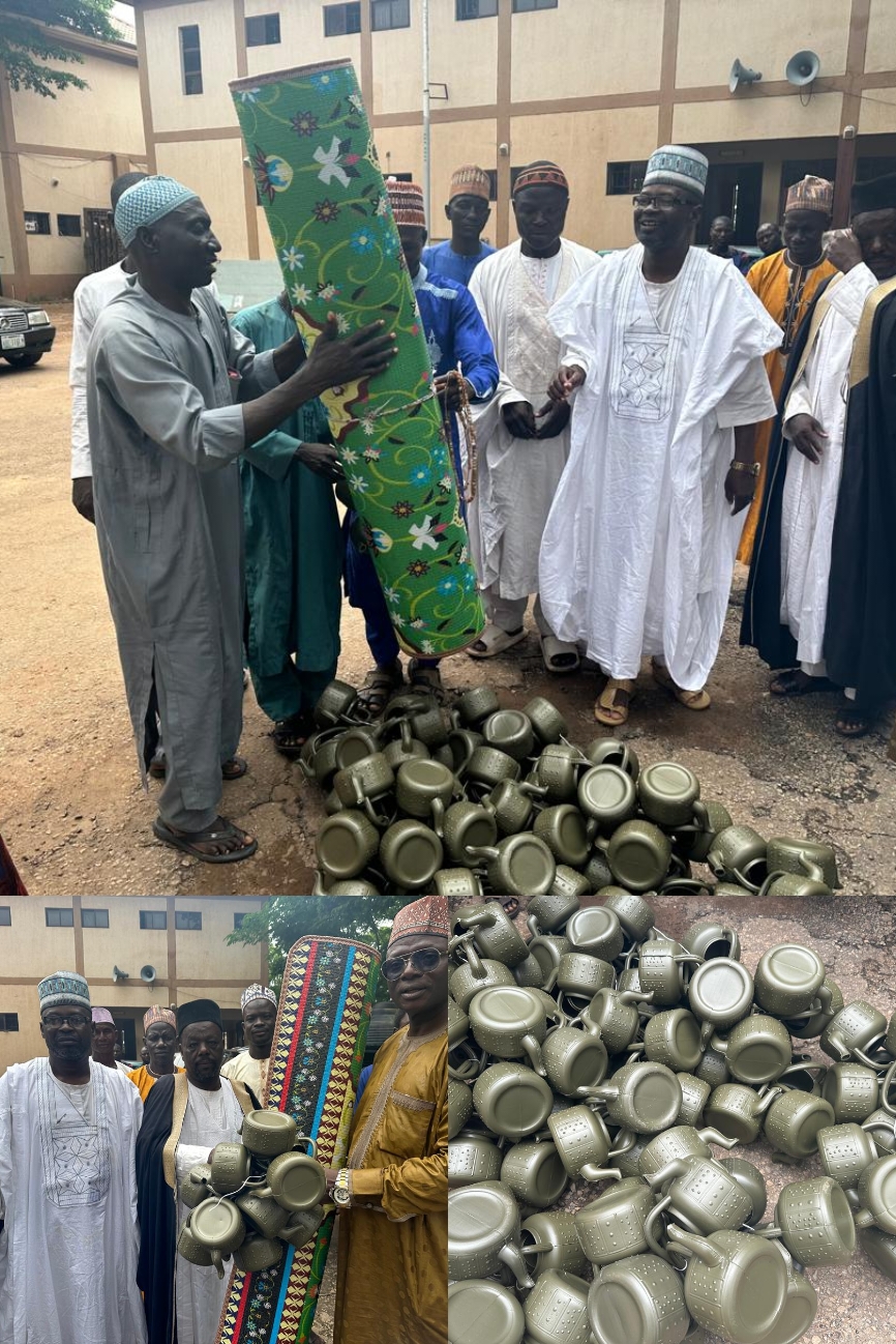Kaduna Church Donates 100 Kettles and Prayer Mats to Newly constructed Tudun-Biri Mosque for&nbsp;worshippers