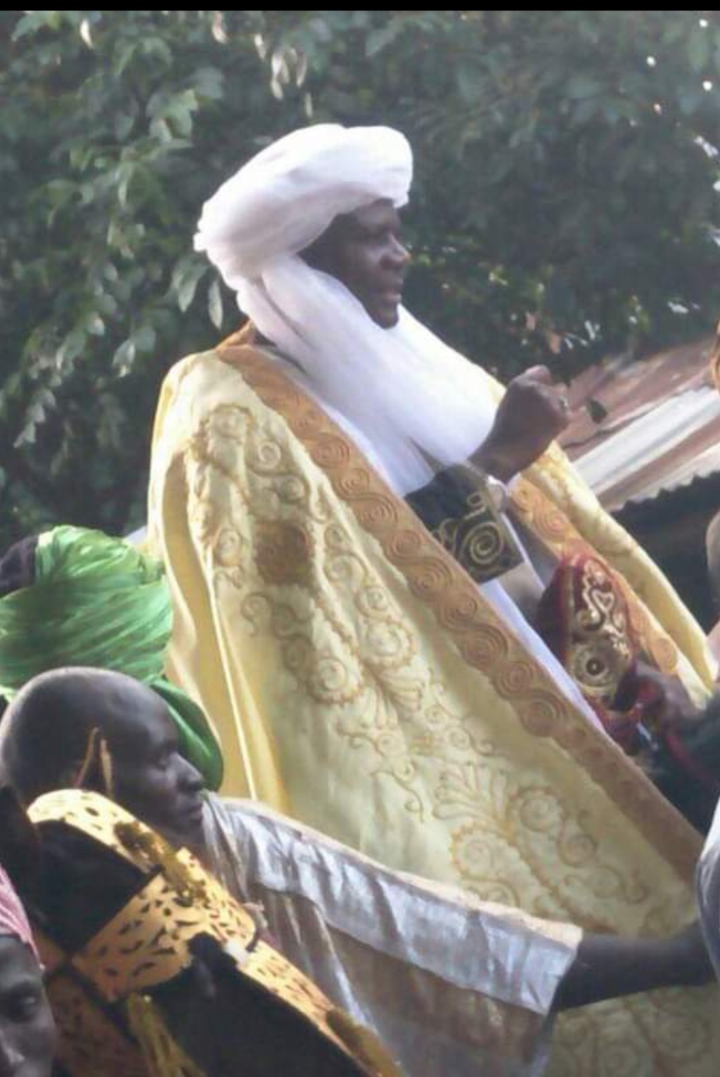 Emir of Zazzau Turbans Dr. Haruna Kargi As Turakin Mardannin Zazzau