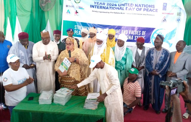 Int’l Peace Day : Uba Sani Unveils Women Peace And Security Action Plan Documents