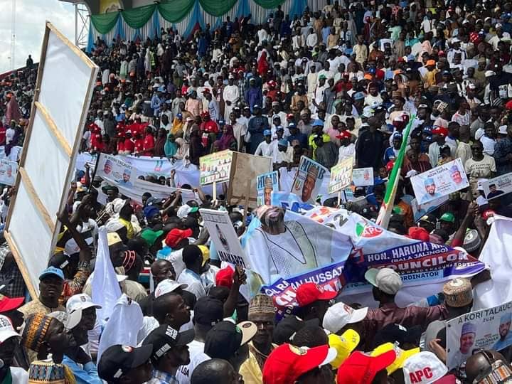 Hon. Sankey Obadiah Received APC Flag As Chairmanship Candidate For Kaura LGA