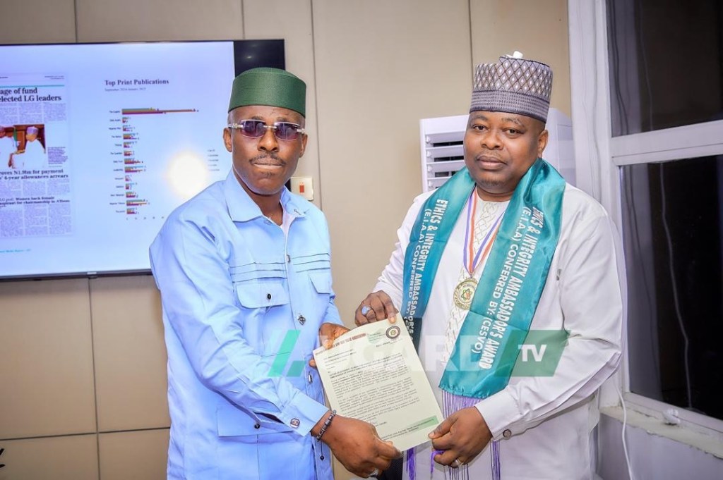 Kogi Tops Ethics Chart as Ododo’s Spokesman Bags Ethics Ambassador