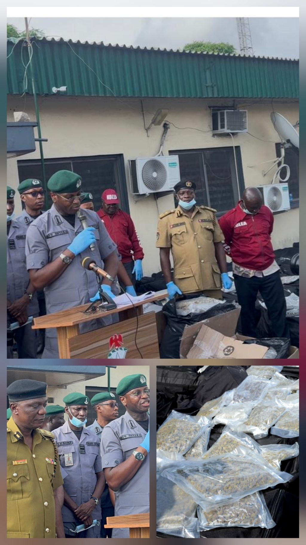 TINCAN ISLAND HANDS OVER ILLICIT DRUGS WORTH ₦5.3 BILLION CONCEALED IN IMPORTED VEHICLES