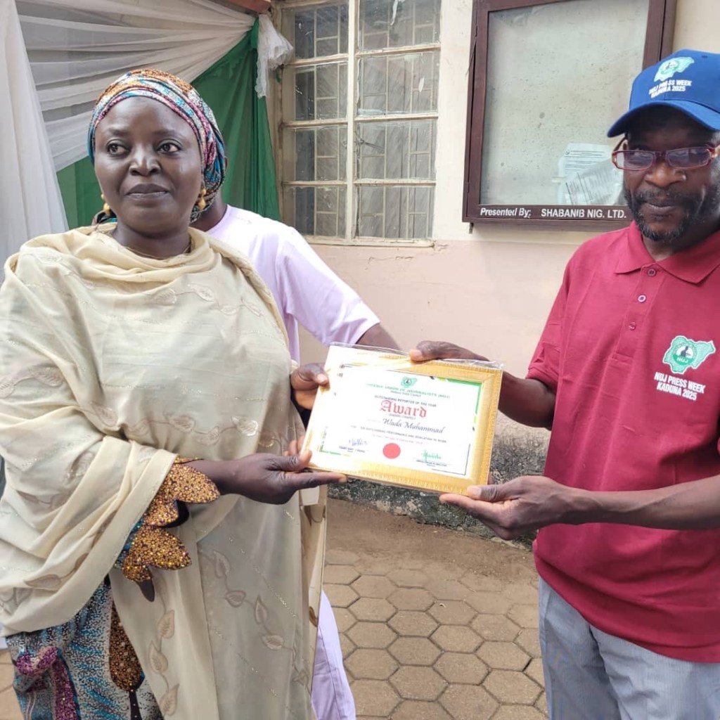 NUJ Kaduna Honours News Balanced Online Editor with Award of Excellence