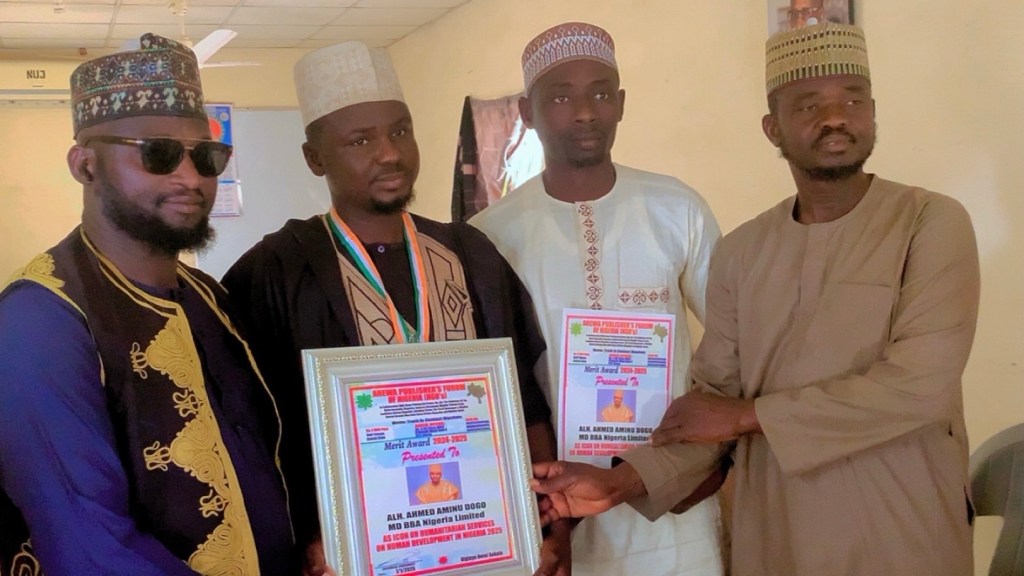 Ahmed Aminu Dogo Bags Arewa Publishers’ Forum Award of Excellence